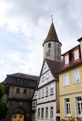 Fototapeta na wymiar Stadtturm in Kirchberg an der Jagst