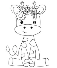 Giraffe SVG, Cute baby giraffe SVG, giraffe svg bundle, baby animals svg, cute animals svg, Zoo, Shirt, Baby Shower, birthday Kid svg png
