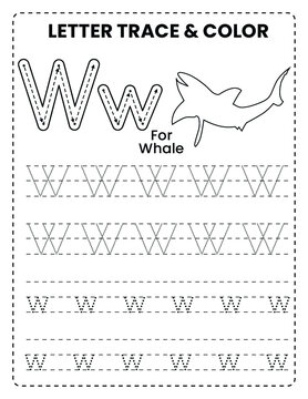 Letter Alphabet Tracing Workbook for kids, Teaching Materials for Kids, Ready for printing. 100% formatted and tested for KDP
