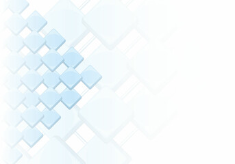 Obraz premium abstract geometric background with square grid