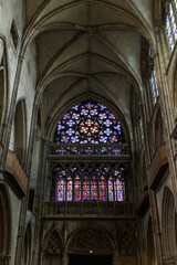 Intérieur de l'Église Saint-Pierre de Caen