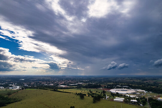 Campinas, Sao Paulo, Brazil - June 10, 2022. Sirius Particle Accelerator. The New Brazilian Synchrotron Light Source.