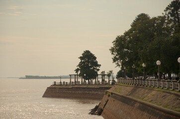 Fototapeta na wymiar Punta San Sebastian, Corrientes, Costanera Corrientes