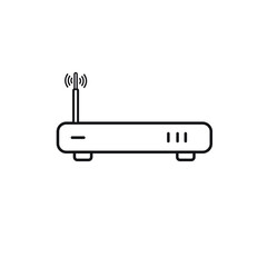 modem icon design template illustration
