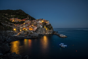 Manarola at night