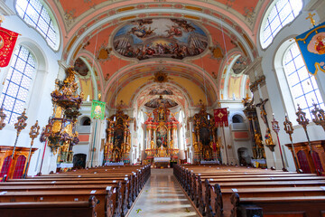 St. Martin Parish Church in Garmisch-partenkirchen