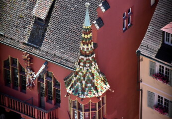 Ausschnitt des Historischen Kaufhauses in Freiburg
