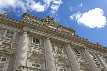 The Royal Palace of Madrid or Palacio Real de Madrid is the official residence of the Spanish Royal...