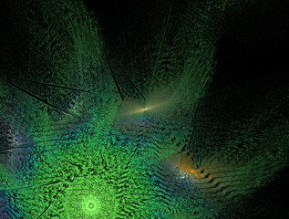 Imaginatory fractal abstract background Image