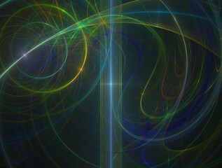 Obraz premium Imaginatory fractal abstract background Image