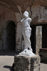 Ischia - Statua nella Cattedrale dell'Assunta al Castello Aragonese