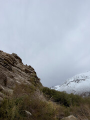 landscape with clouds