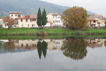 Fototapeta na wymiar Villaggio in Toscana