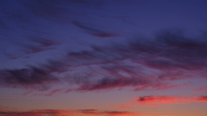 Fototapeta premium clouds at sunset