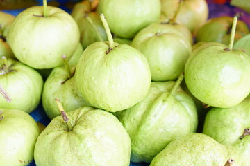 guava background in the market