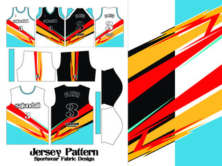 Jersey design 35 sublimation pattern textile for Sport t-shirt, Soccer, Football, E-sport, Volleyball, badminton, basketball, futsal