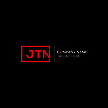 JTN letter logo creative design. JTN unique design.
