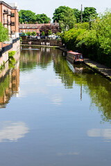 Obraz premium Worcester and Birmingham Canal