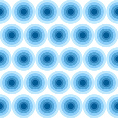 Illustrator vector of abstract background with a circle in blue gradient, seamless circle background