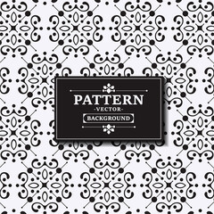 flat ornament line pattern design