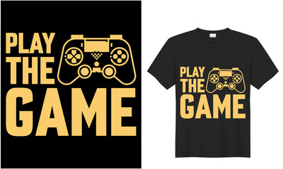 Gamer Stylish t-shirt design Vector illustration black background. Gamer Quotes and elements with slogan text, for t-shirt prints and other uses.
