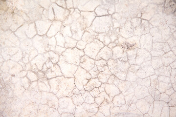 Old cement wall with stain and cracked patterns on wall background