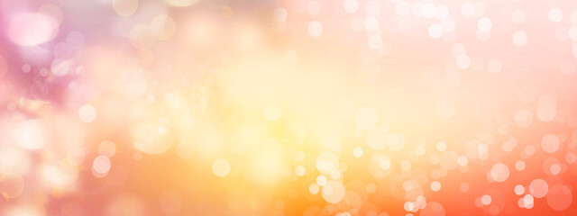 abstract bokeh background Orange and pink