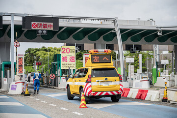 高速道路の料金所