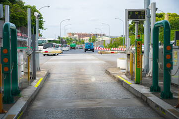高速道路の料金所
