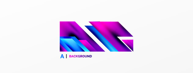 Modern trendy minimalist abstract background. Geometric pattern design, 3d and shadow effects. Vector Illustration