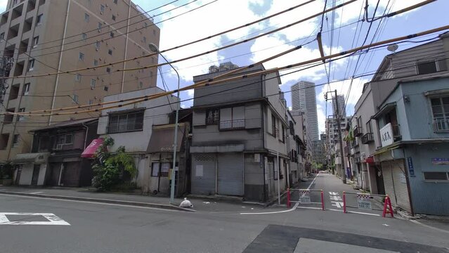 月島三丁目　再開発予定地　2022年5月