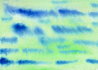 Handmade Watercolor Texture Background Vector, Colorful handmade Abstract Background