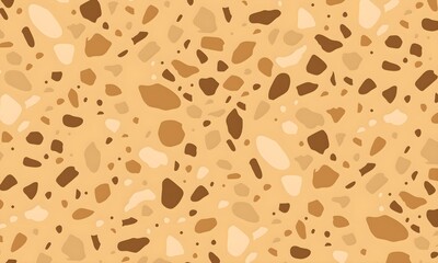 Terrazzo seamless pattern. Texture of natural stone, quarts, granite , cement, in classic Italian style.