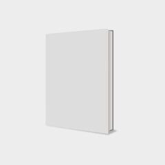 Book Cover Blank Mockup. Book Cover 3D Rendering. Cover Mockup for Magazine or Notebook