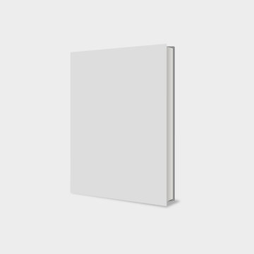 Book Cover Blank Mockup. Book Cover 3D Rendering. Cover Mockup for Magazine or Notebook