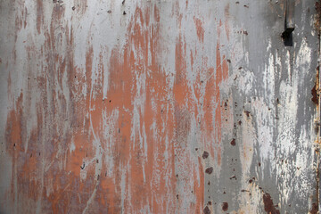Iron, rusty texture.