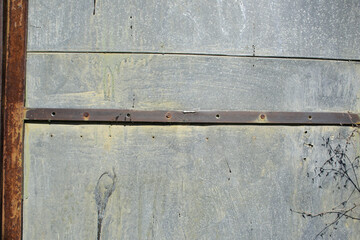 Iron, rusty texture.
