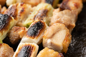 a Japanese food called yakitori