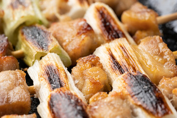a Japanese food called yakitori