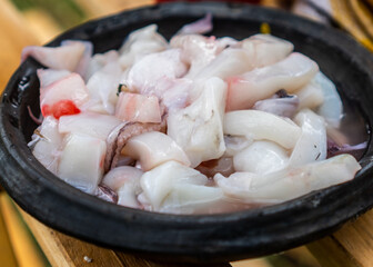bowl of seafood