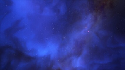 Universe filled with stars, nebula and galaxy
