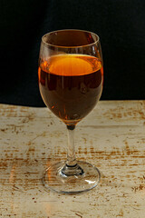 グラスで飲む紅茶