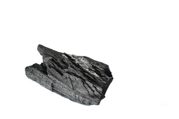 coal isolated on white background