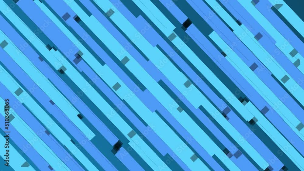 Poster blue abstract modern line animation seamless loop modern 4k animation.