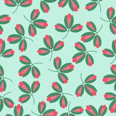 floral vector abstract flowers pattern