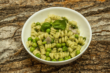 イタリアンパスタ　talian pasta made outdoors