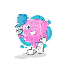 mattress young boy character cartoon