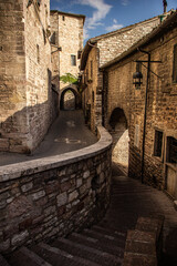Gassen in Assisi