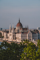 Fototapeta premium Hungary Parliament in Budapest, Hungary