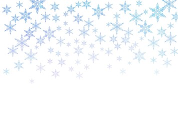 雪の結晶　背景素材　グラデーション